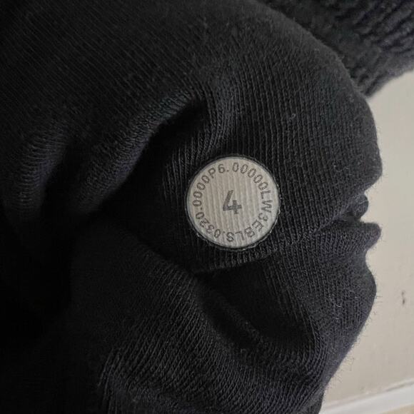 Lululemon | Peaceful Moments Full Zip Heathered Black Grey Oversized Jacket 4 - Picture 9 of 11